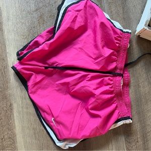 Pink Nike shorts